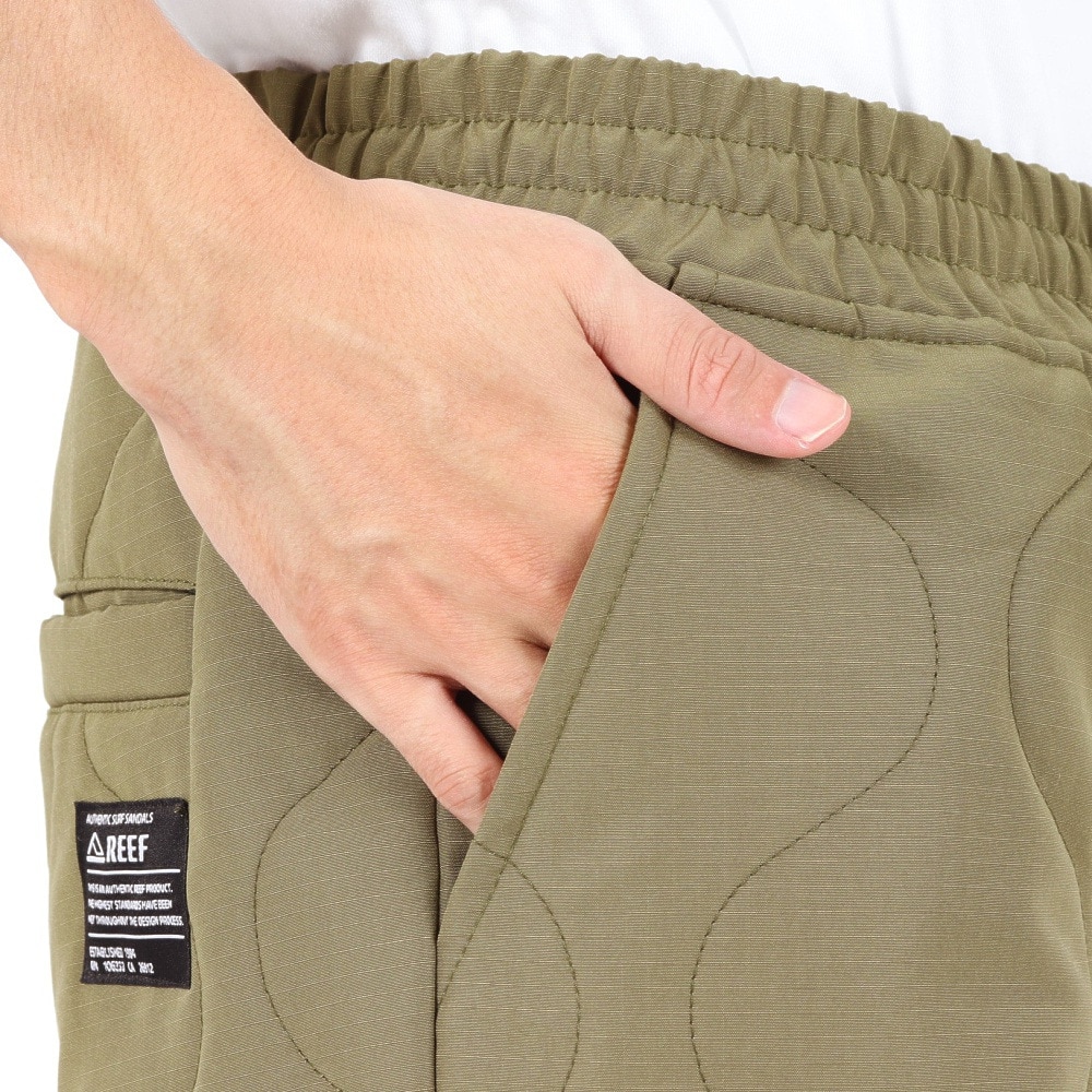 リーフ（REEF）（メンズ）PUFF LONG PANTS 中綿パンツ RFPTM2306-OLV