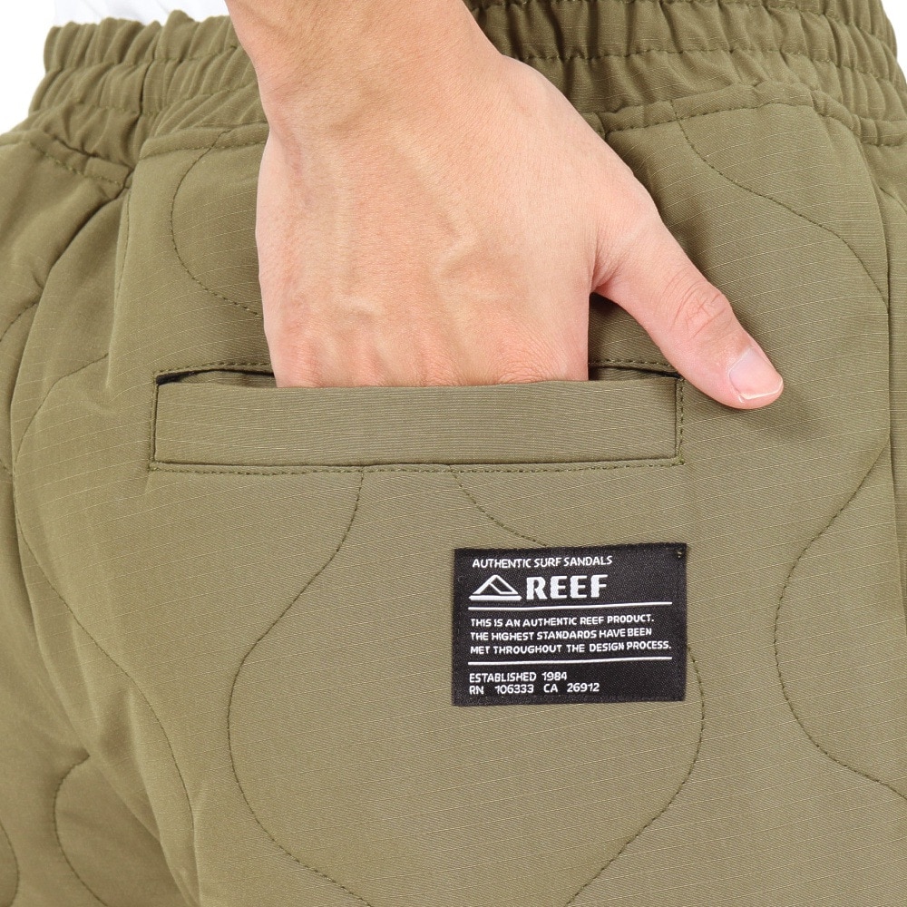 リーフ（REEF）（メンズ）PUFF LONG PANTS 中綿パンツ RFPTM2306-OLV