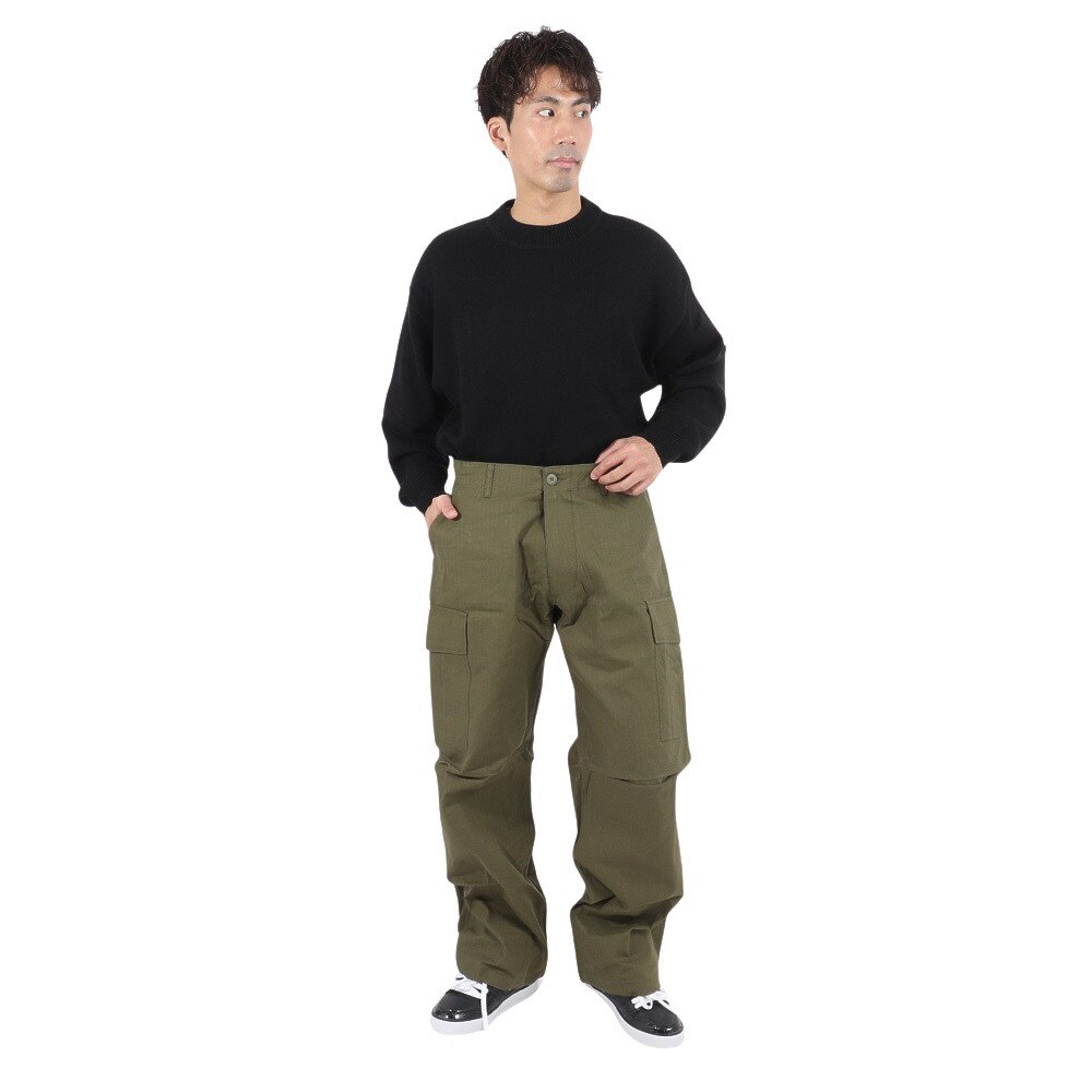 ヒューストン（HOUSTON）（メンズ）リップストップBDUパンツ 1883-OLV
