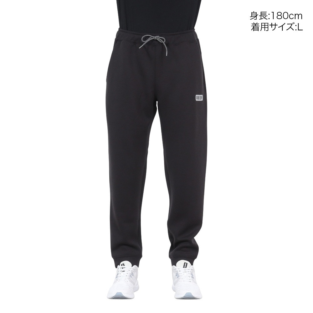 リーフ（REEF）（メンズ）ニット ロングパンツ RFPTM2401-BLK