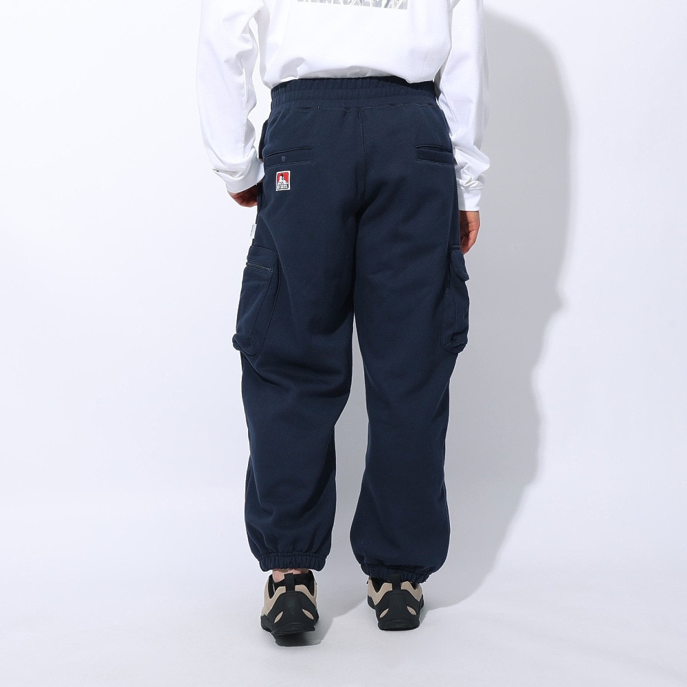 ベンデイビス（BEN DAVIS）（メンズ）カーゴ スウェットパンツ 24780051-NVY