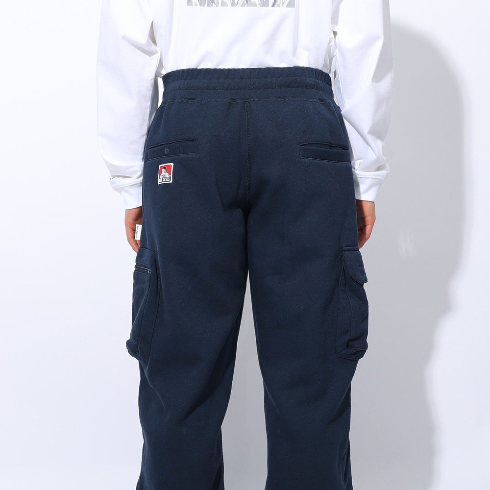 ベンデイビス（BEN DAVIS）（メンズ）カーゴ スウェットパンツ 24780051-NVY