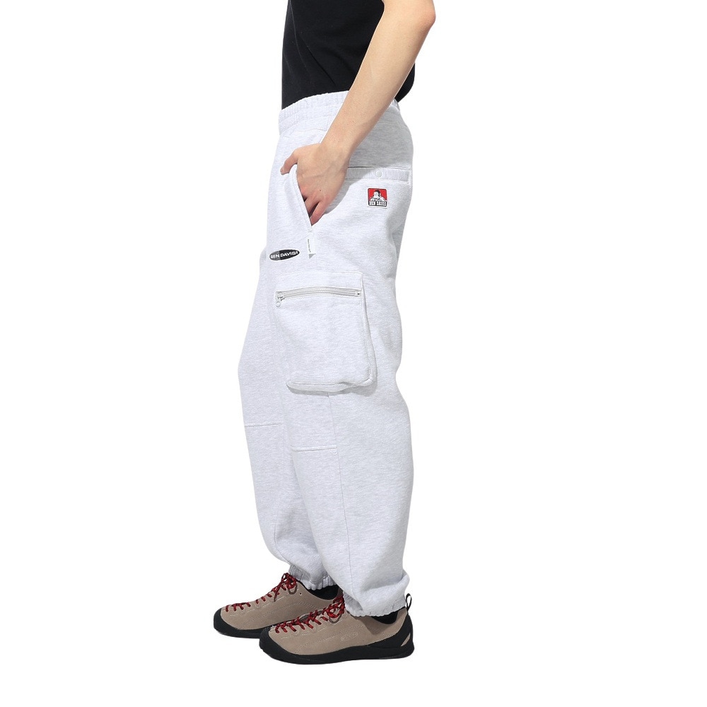 ベンデイビス（BEN DAVIS）（メンズ）カーゴ スウェットパンツ 24780051-OWHT