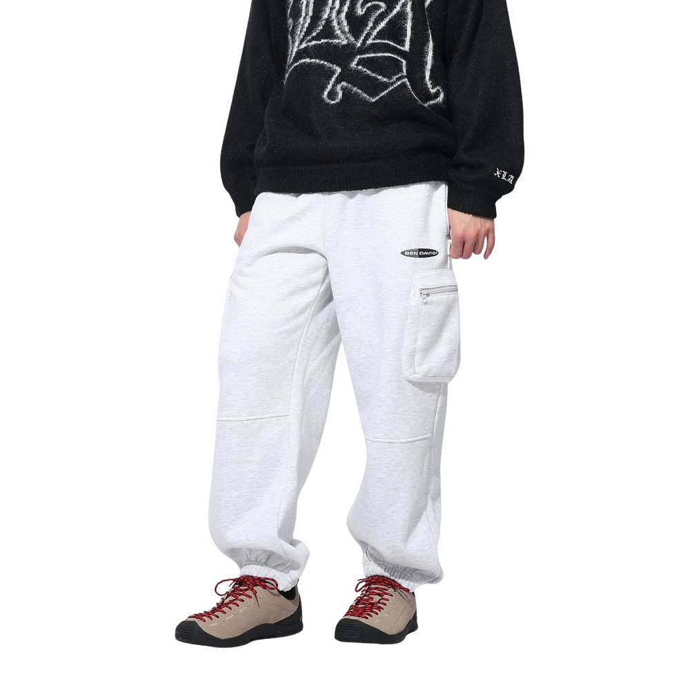 ベンデイビス（BEN DAVIS）（メンズ）カーゴ スウェットパンツ 24780051-OWHT
