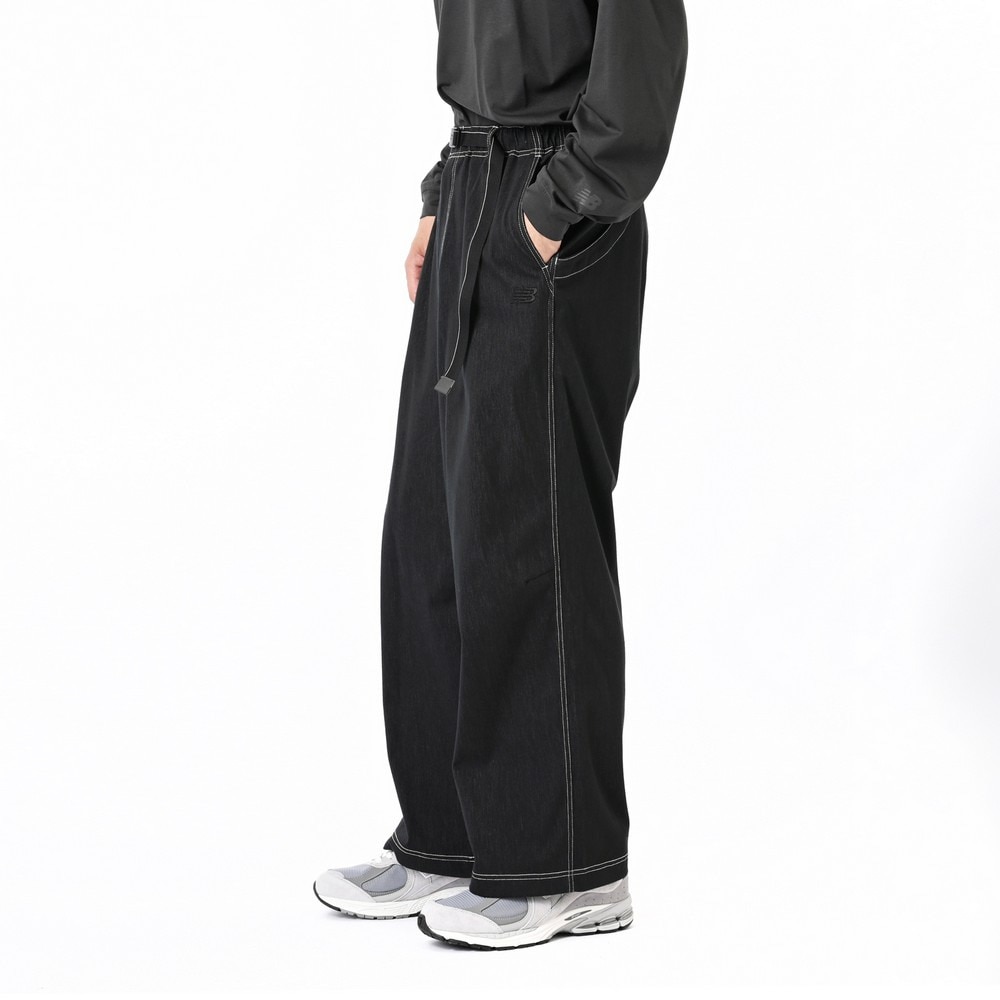 ニューバランス（new balance）（メンズ）ODジャージデニムパンツ AMP55641CTR