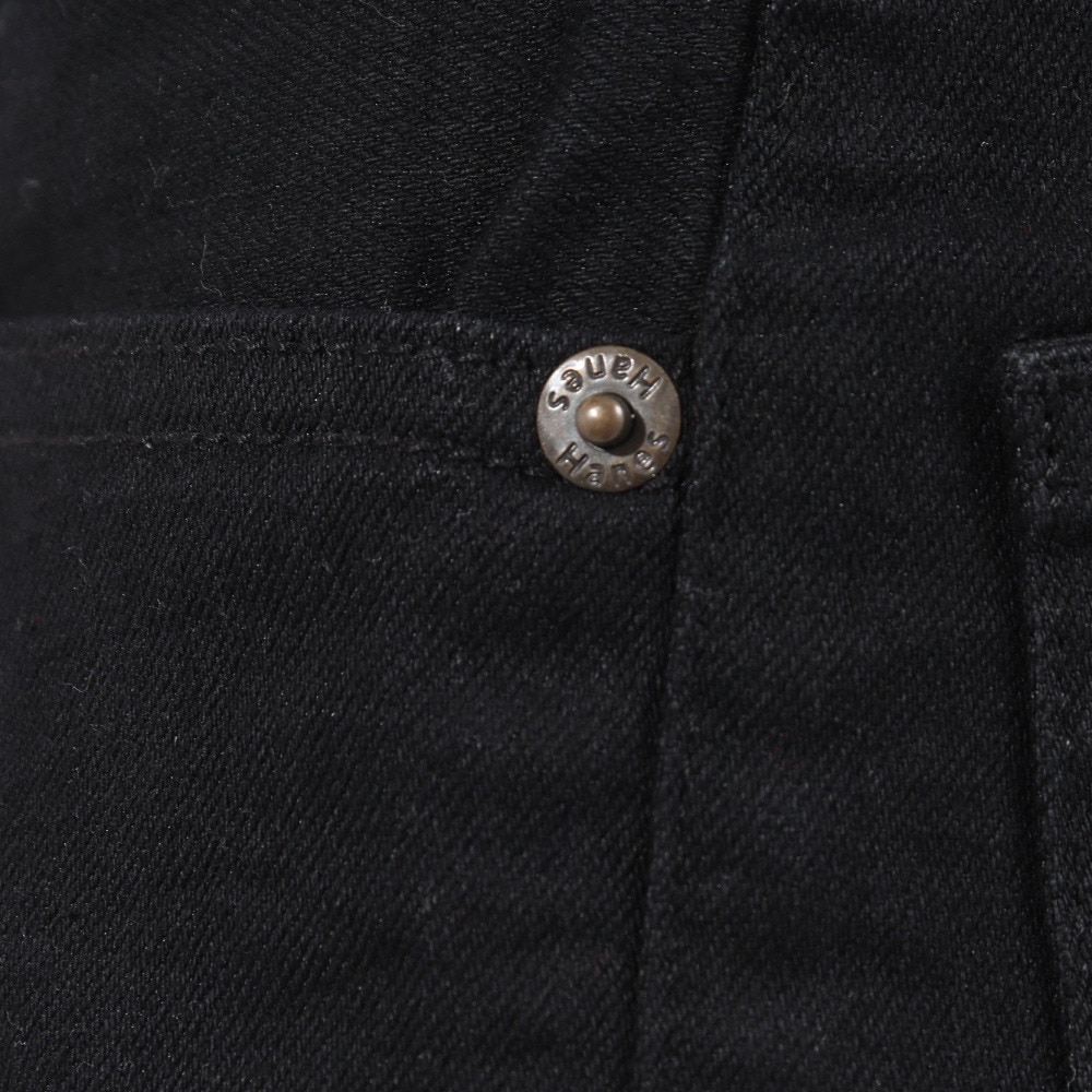 ヘインズ（Hanes）（メンズ）ストレッチデニム5ポケット 067000-BLK