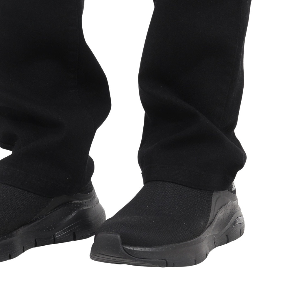 ヘインズ（Hanes）（メンズ）ストレッチデニム5ポケット 067000-BLK