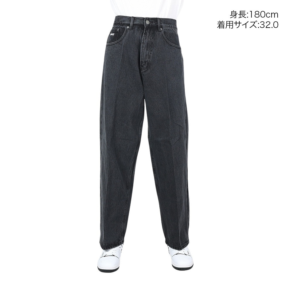 オベイ（OBEY）（メンズ）BIGWIG BAGGY DENIMパンツ 142010087FBLO24P