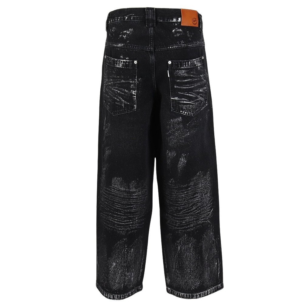S.P.L.R ブラックデニム　XLサイズ SPLR（SPLR）（メンズ）Metallic Baggy Denim パンツ 2521-18117-01600