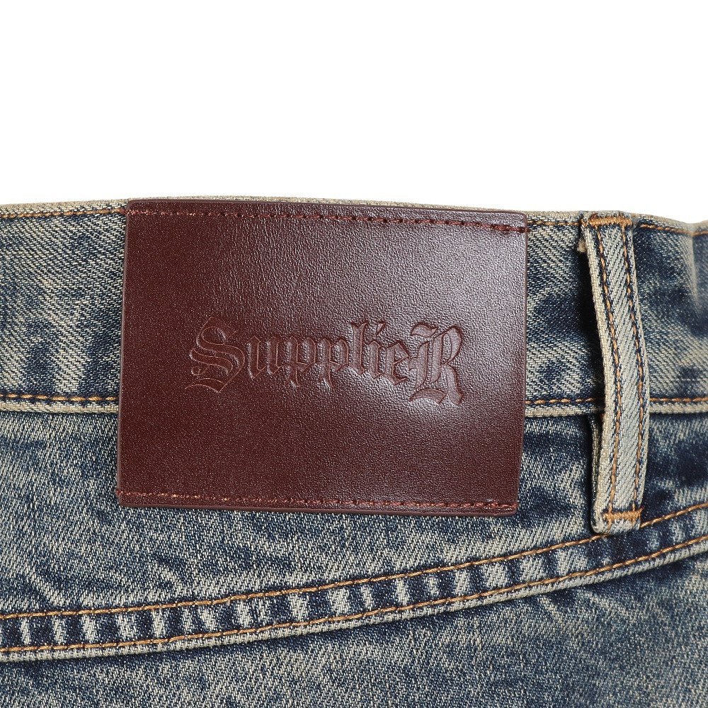 サプライヤー（SUPPLIER）（メンズ）Fire Tribal Leather Patch バギー