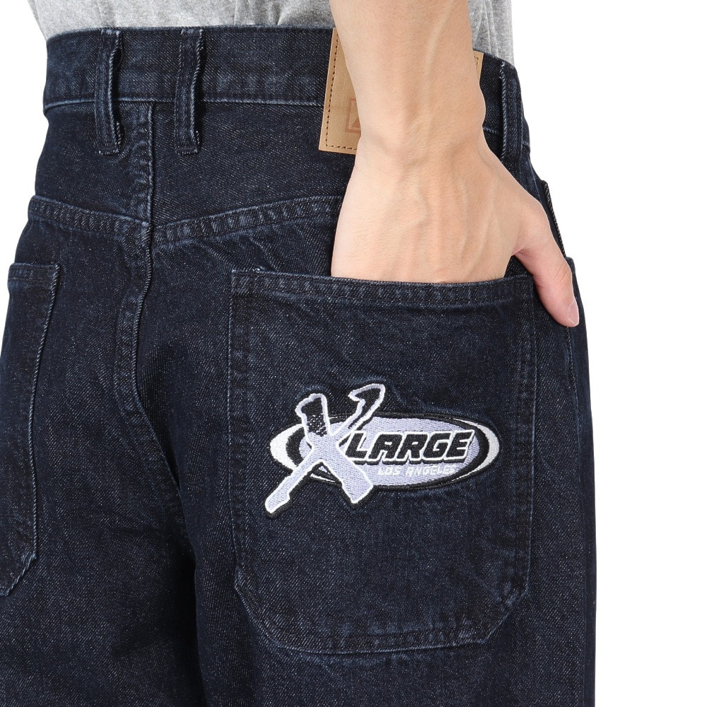 エクストララージ（XLARGE）（メンズ）OVERDYED DENIM パンツ 101243031011-NAVY