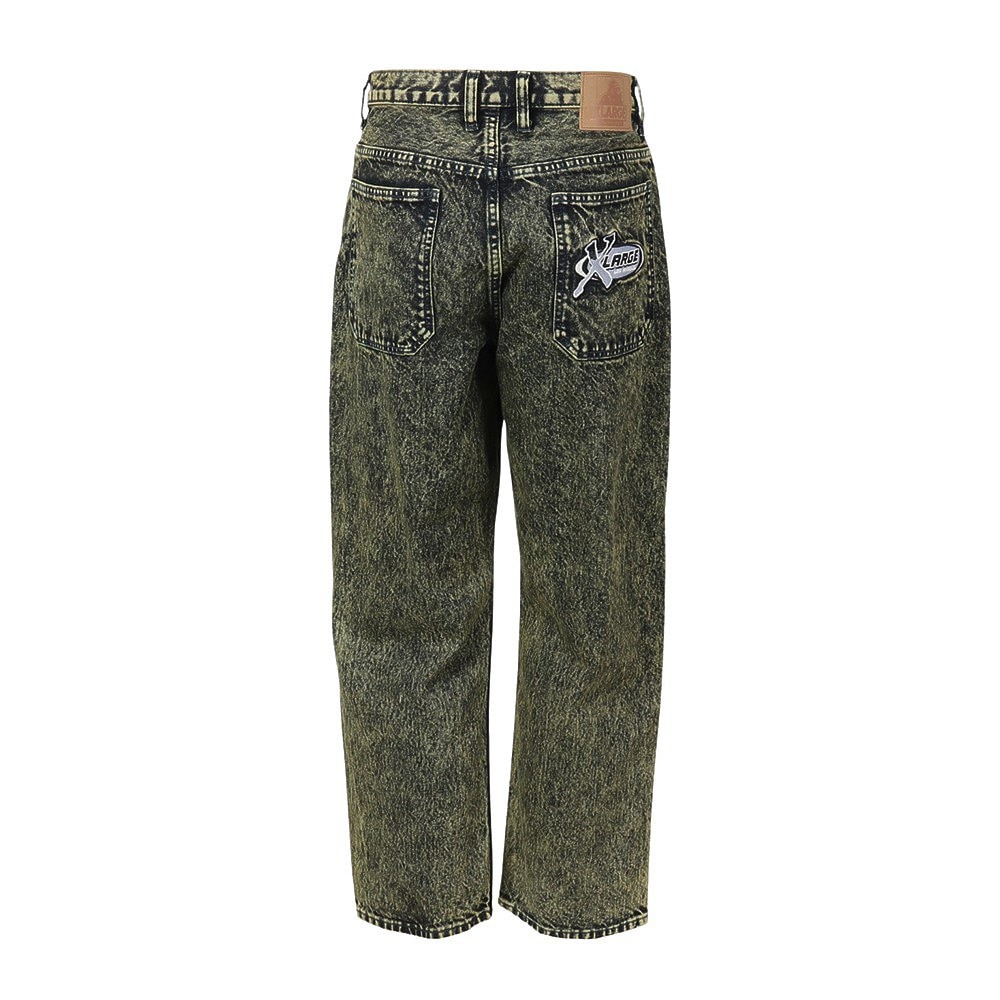 エクストララージ（XLARGE）（メンズ）オーバーダイ デニムパンツ 101243031011-OLIVE