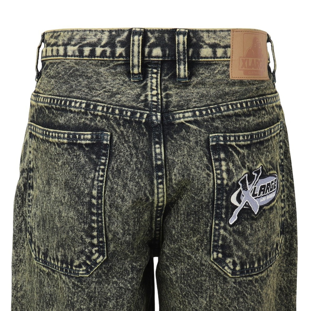 エクストララージ（XLARGE）（メンズ）オーバーダイ デニムパンツ 101243031011-OLIVE
