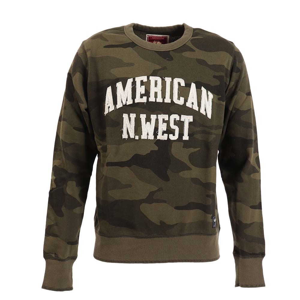 CAMO スウェットシャツ 860EK9HD8054 KHK オンライン価格