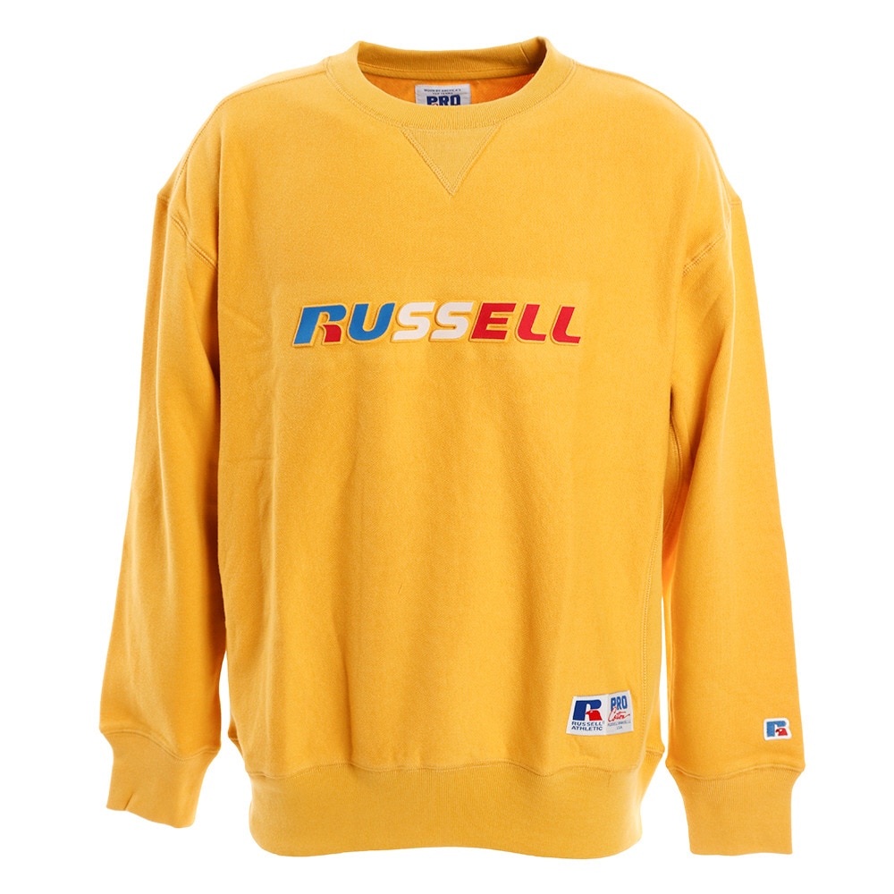プロコットン クルーエンボス スウェットシャツ RBM19F0005 YEL オンライン価格