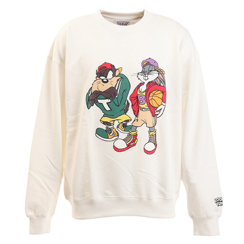 ルーニー・テューンズ プリントクルーネックシャツ 0330114-07WHT