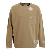 ラッセル（RUSSELL）（メンズ）PRO USA SWEAT CREW トレーナー RBM21F0001 BEG