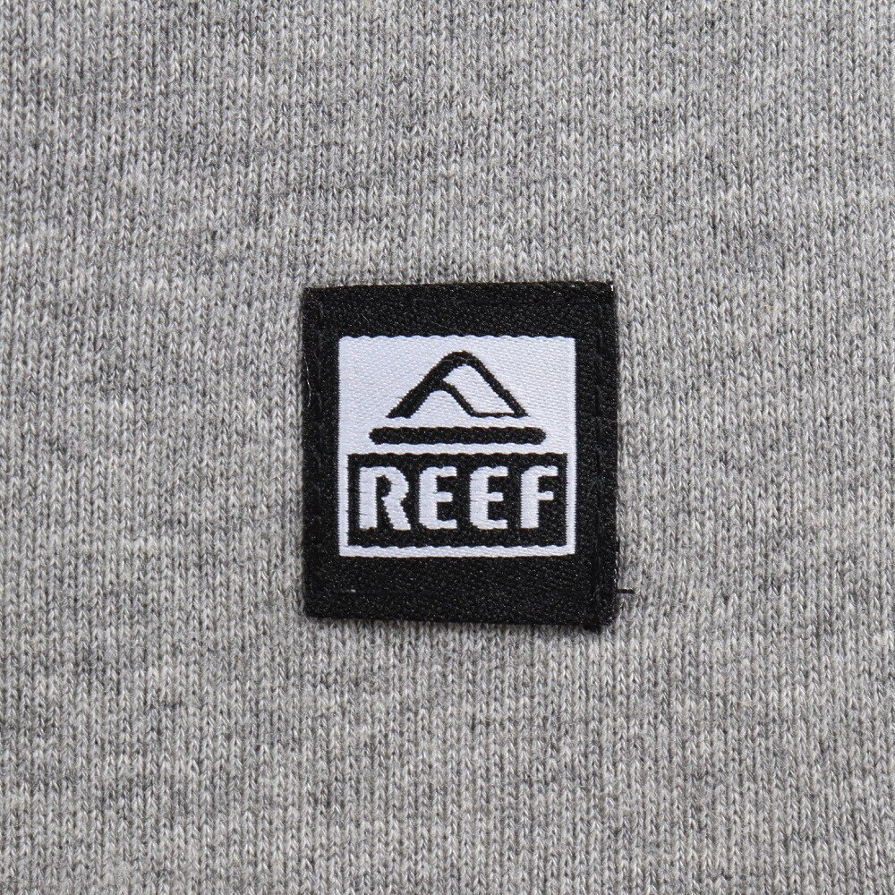 リーフ（REEF）（メンズ）ロゴ クルーネックスウエット RFSWM2201-GY/BK