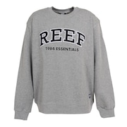 リーフ(REEF)(メンズ)ロゴ クルーネックスウエット RFSWM2201