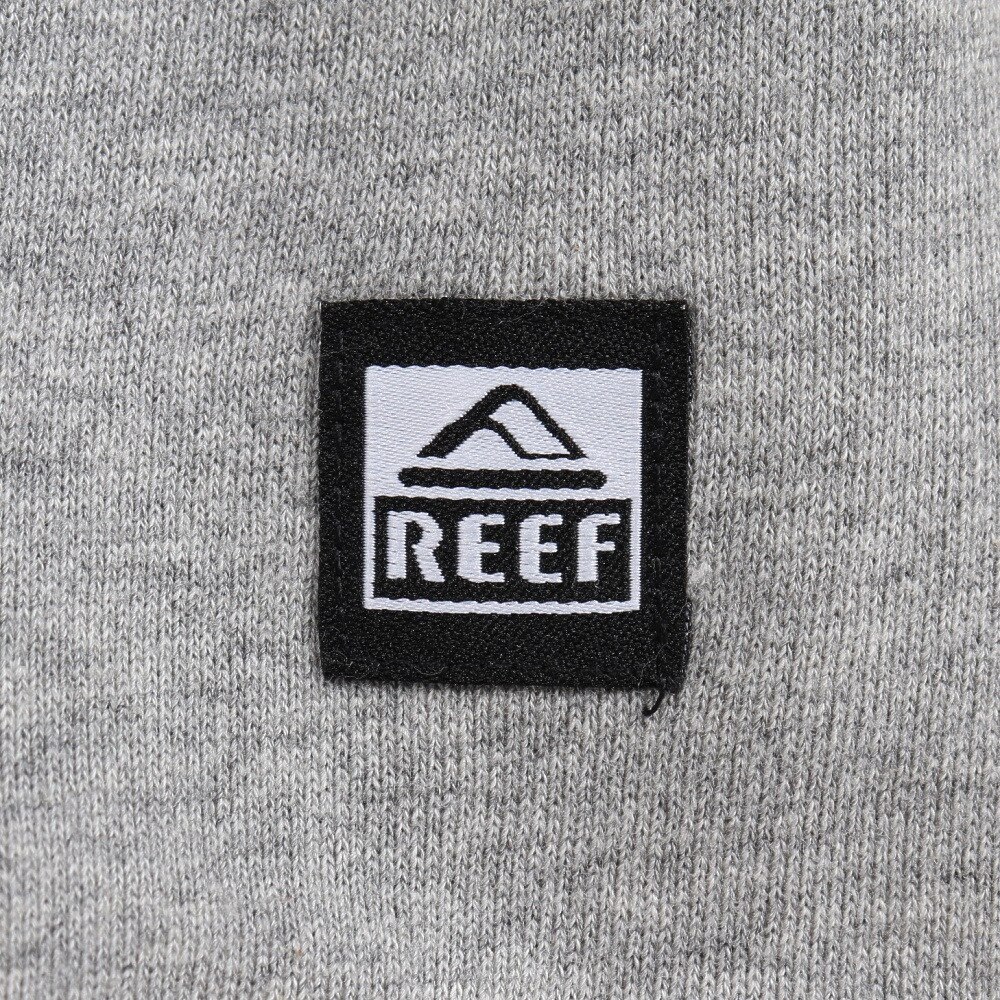 リーフ（REEF）（メンズ）ロゴ クルーネックスウエット RFSWM2201-GY/RD