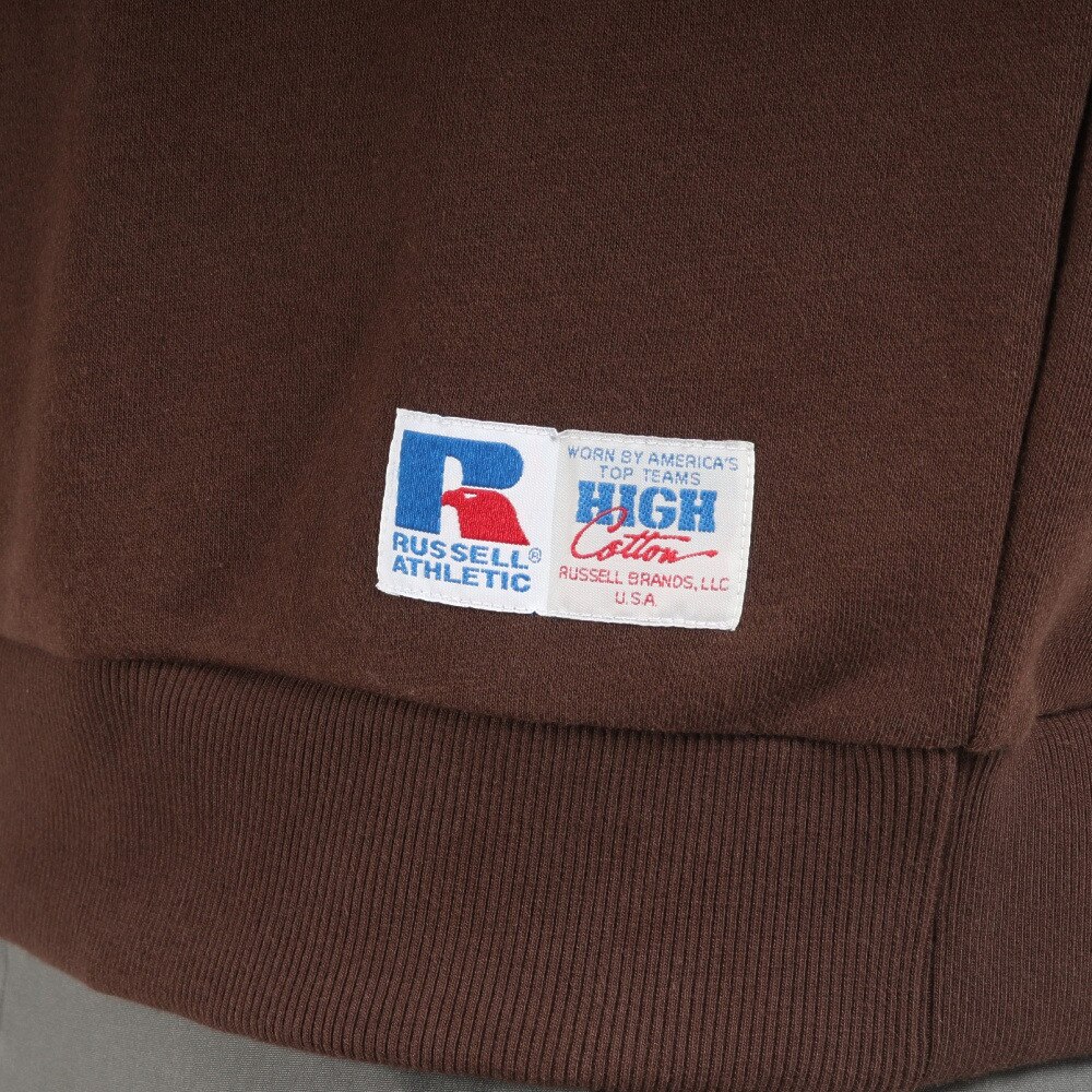 ラッセル（RUSSELL）（メンズ）HIGH COTTON SW クルー トレーナー RBM22F0004 BRN