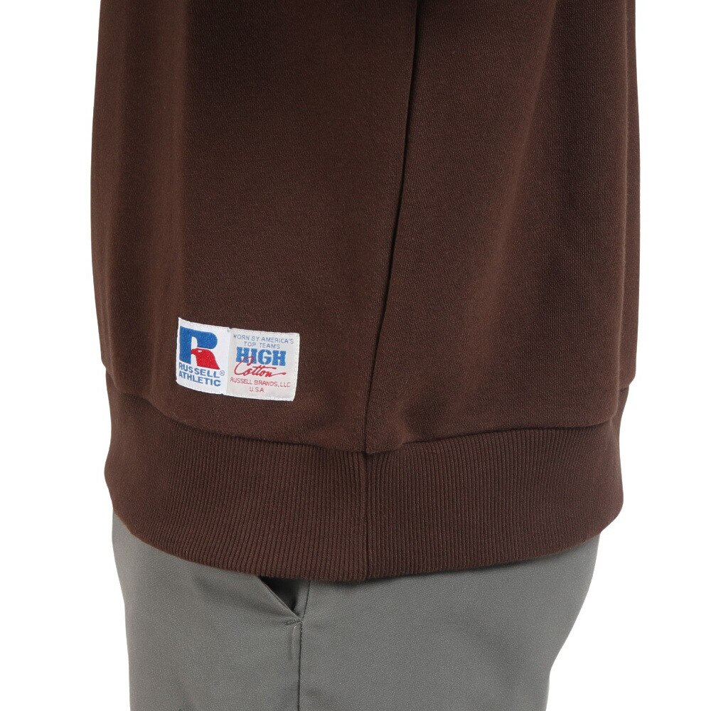 ラッセル（RUSSELL）（メンズ）HIGH COTTON SW クルー トレーナー RBM22F0004 BRN