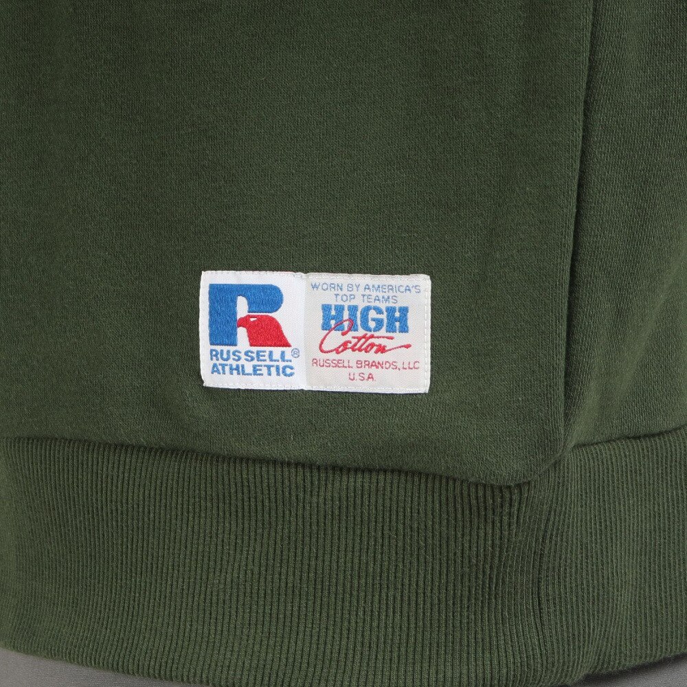 ラッセル（RUSSELL）（メンズ）HIGH COTTON SW クルー トレーナー RBM22F0004 GRN