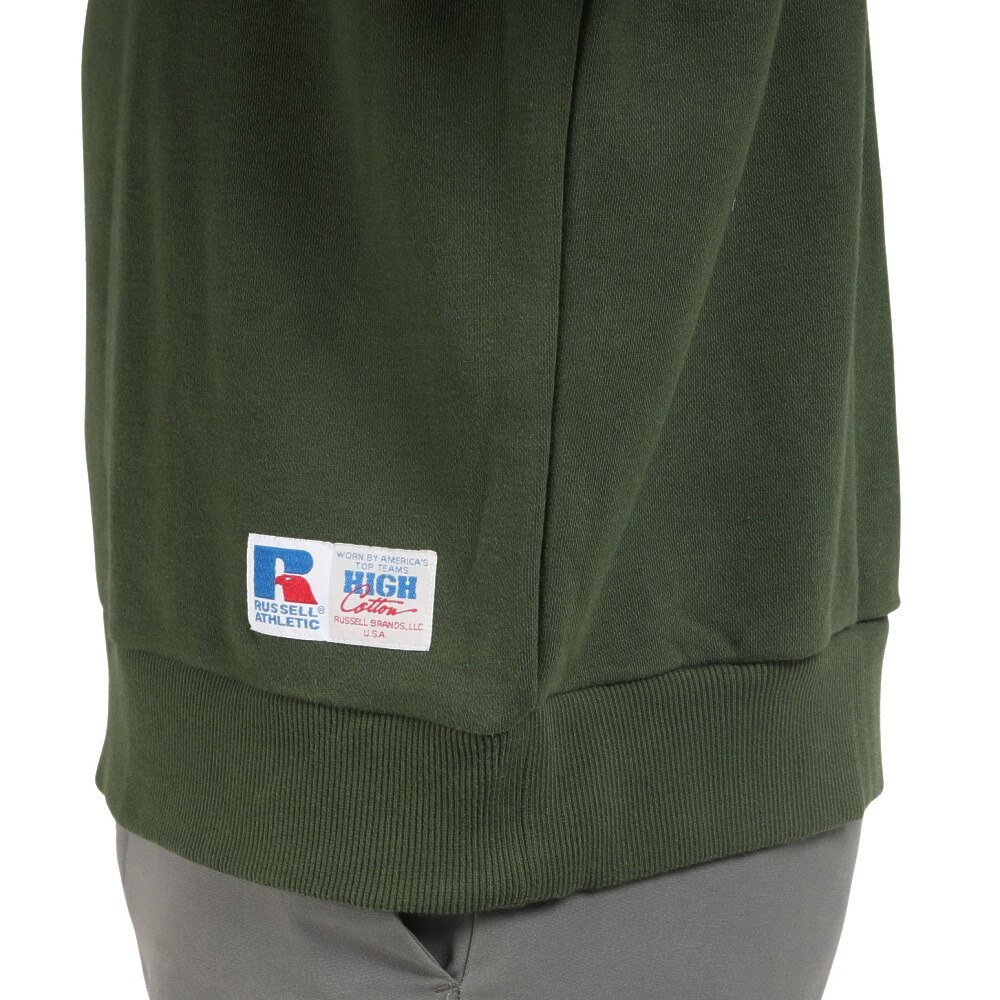 ラッセル（RUSSELL）（メンズ）HIGH COTTON SW クルー トレーナー RBM22F0004 GRN