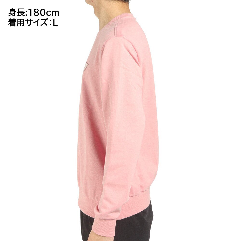 GUESS（メンズ）スウェットクルーネック KM3K9417PNK