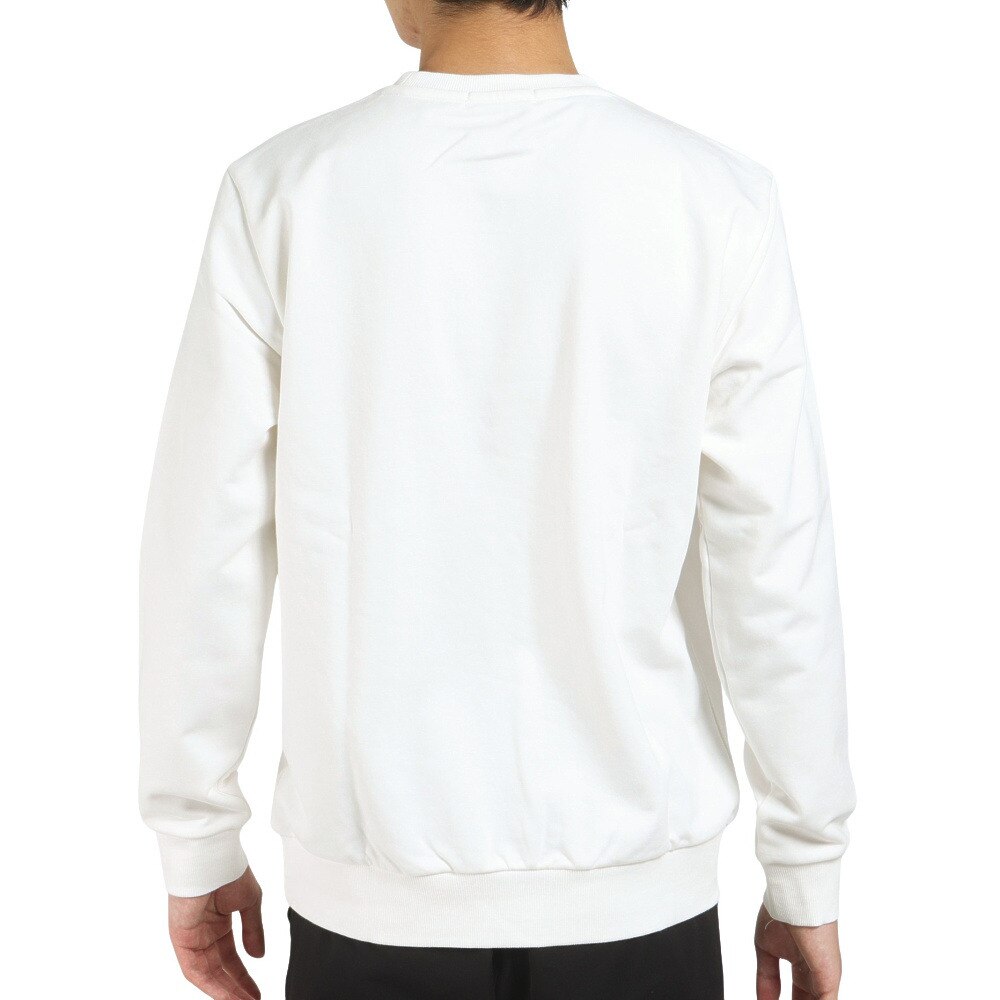 ゲス（GUESS）（メンズ）スウェットクルーネック KM3K9417WHT