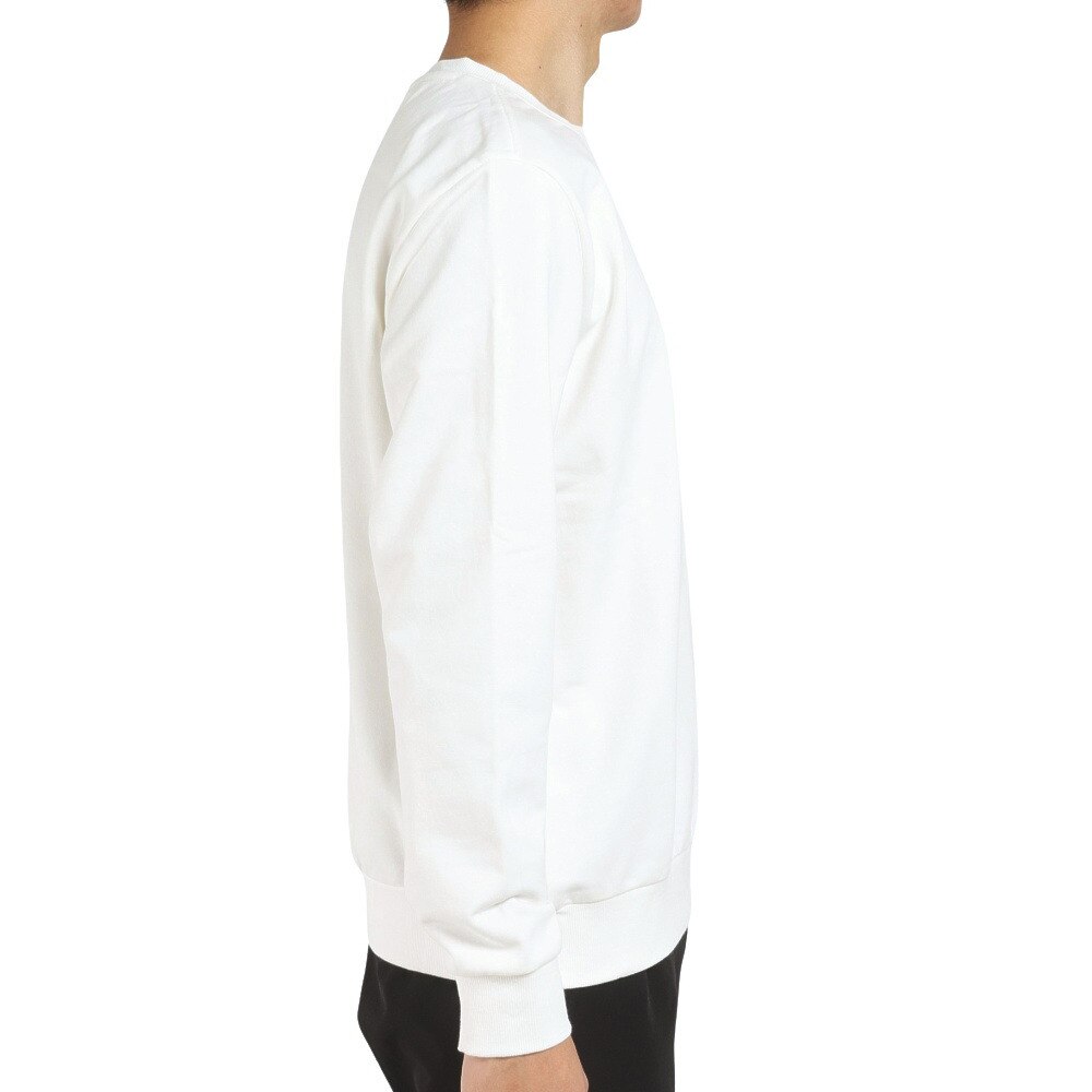 ゲス（GUESS）（メンズ）スウェットクルーネック KM3K9417WHT