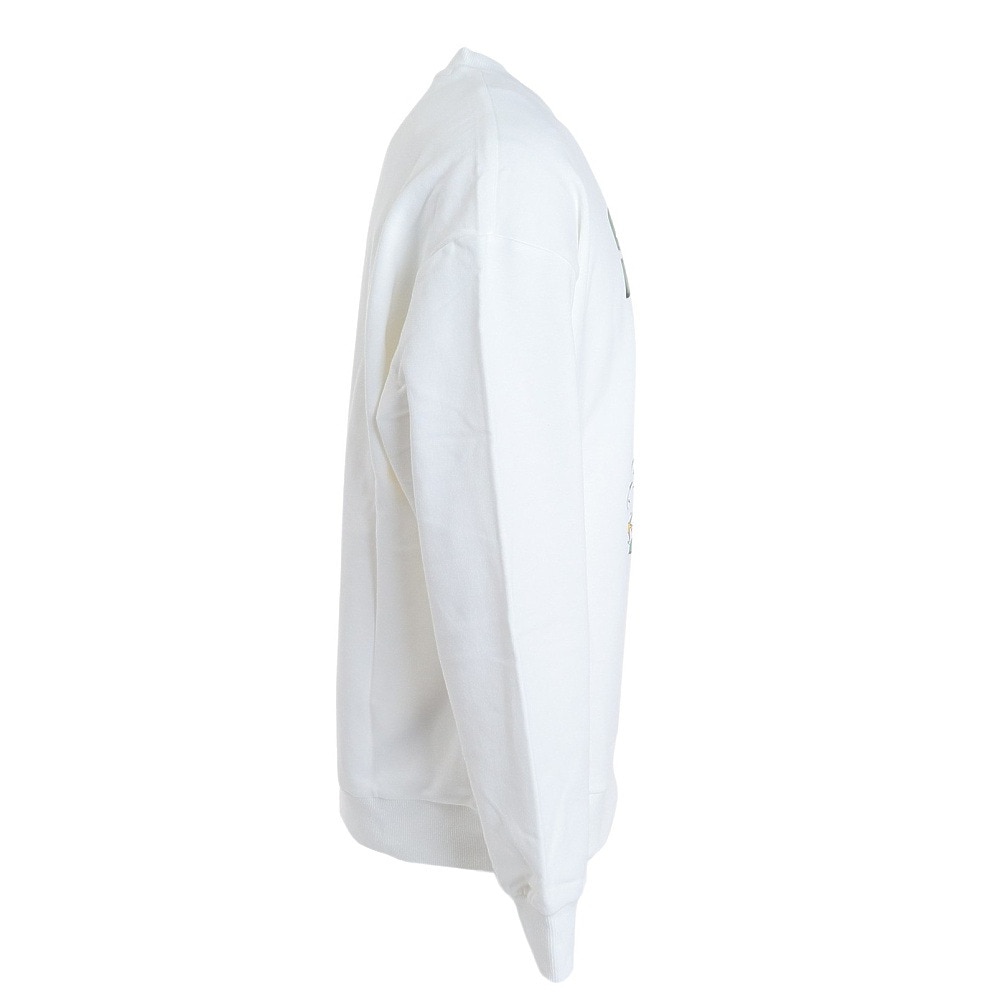 プーマ（PUMA）（メンズ）SUPER PUMA クルースウェット 674807 02 WHT