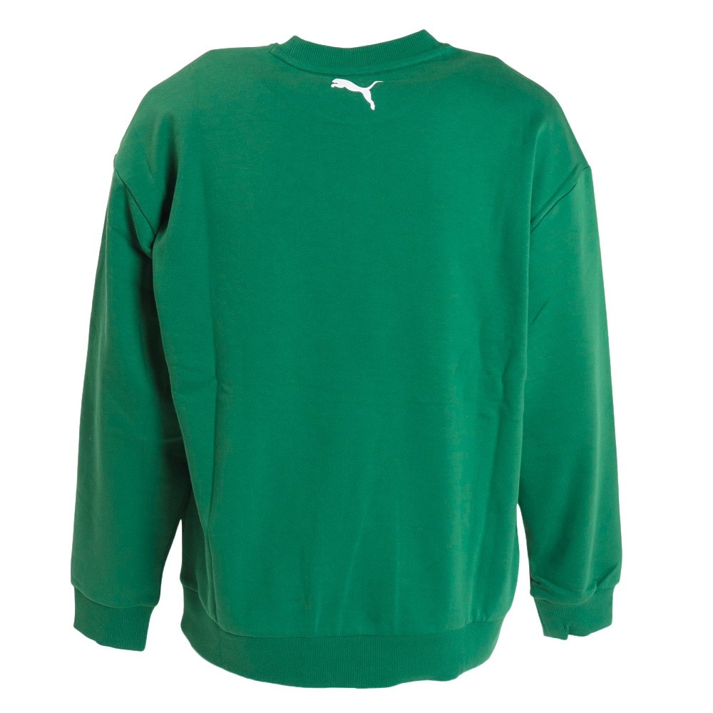 プーマ（PUMA）（メンズ）SUPER PUMA クルースウェット 674807 37 GRN