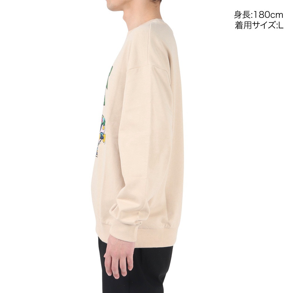 プーマ（PUMA）（メンズ）SUPER PUMA クルースウェット 674807 88 BEG