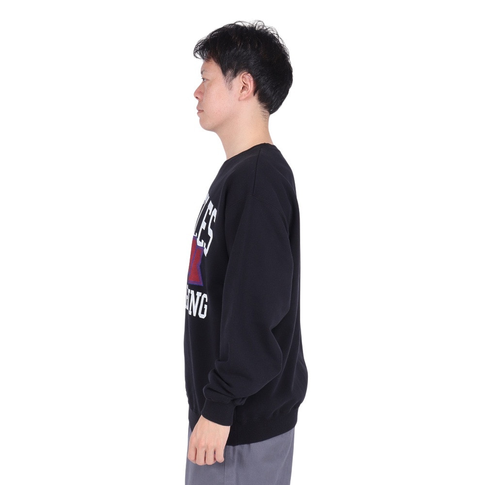 エクストララージ（XLARGE）（メンズ）XL RECORDS クルーネック スウエット 101231012003-BLACK