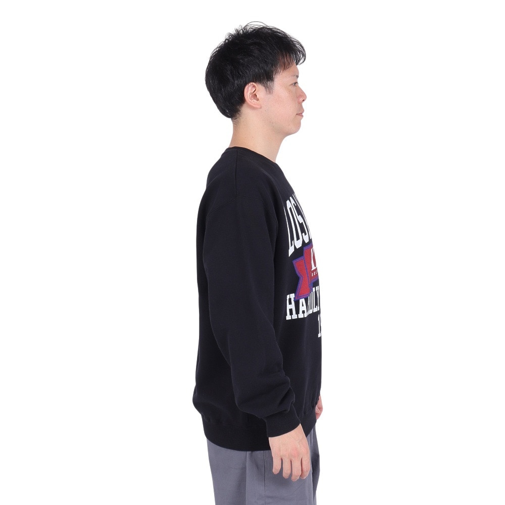 エクストララージ（XLARGE）（メンズ）XL RECORDS クルーネック スウエット 101231012003-BLACK