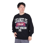 (メンズ)XL RECORDS クルーネック スウエット 101231012003