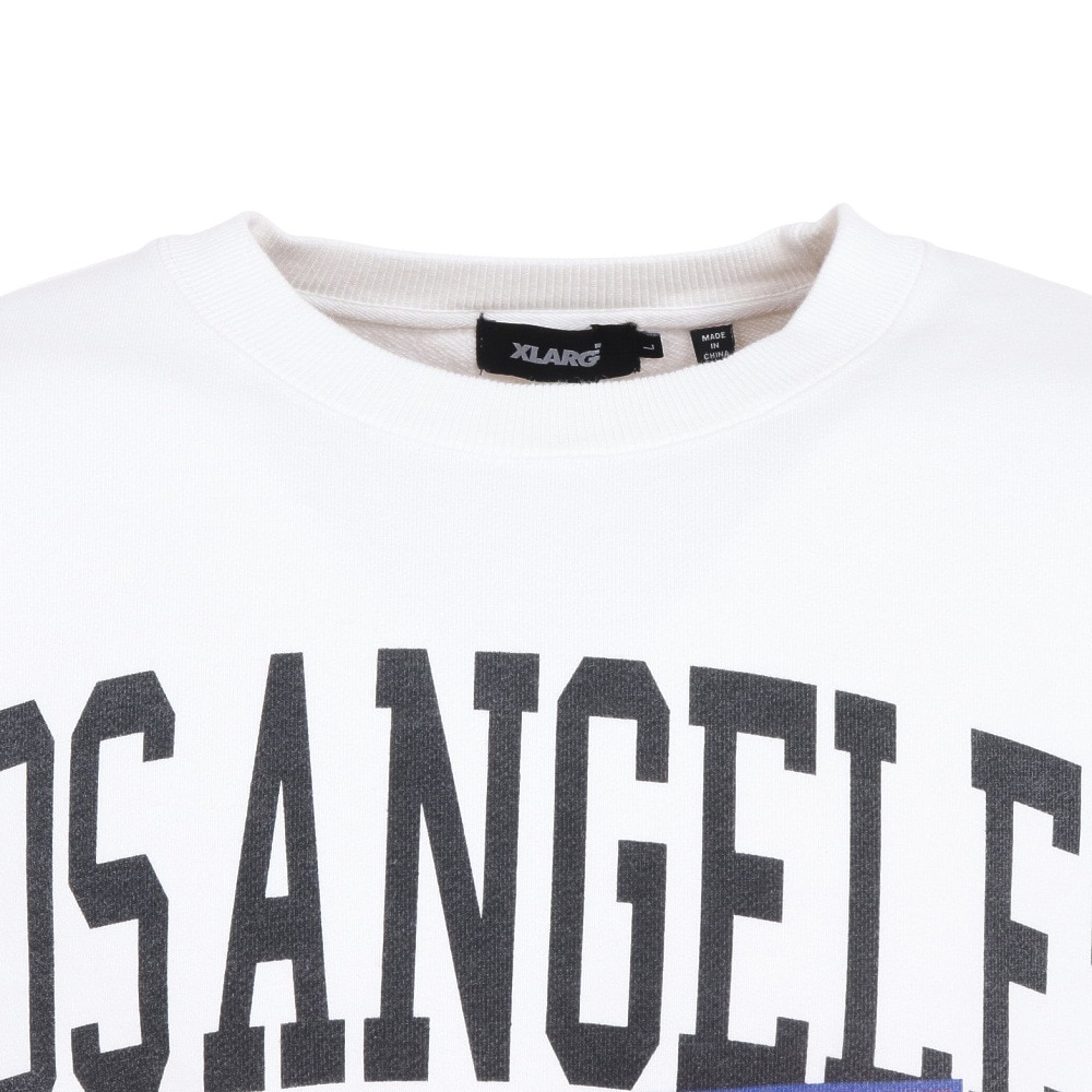 エクストララージ（XLARGE）（メンズ）XL RECORDS クルーネック スウェットシャツ 101231012003-OFF WHITE