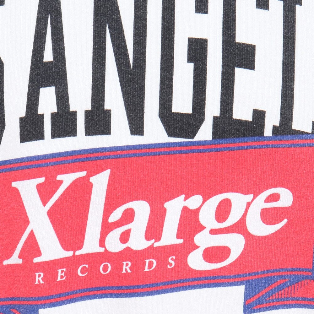 エクストララージ（XLARGE）（メンズ）XL RECORDS クルーネック スウェットシャツ 101231012003-OFF WHITE