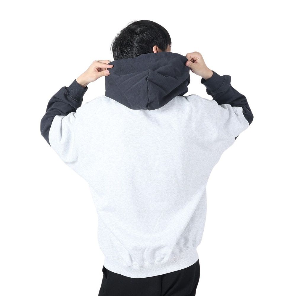 エクストララージ（XLARGE）（メンズ）LAYERED HOODED SWEAT 101231012020-ASH