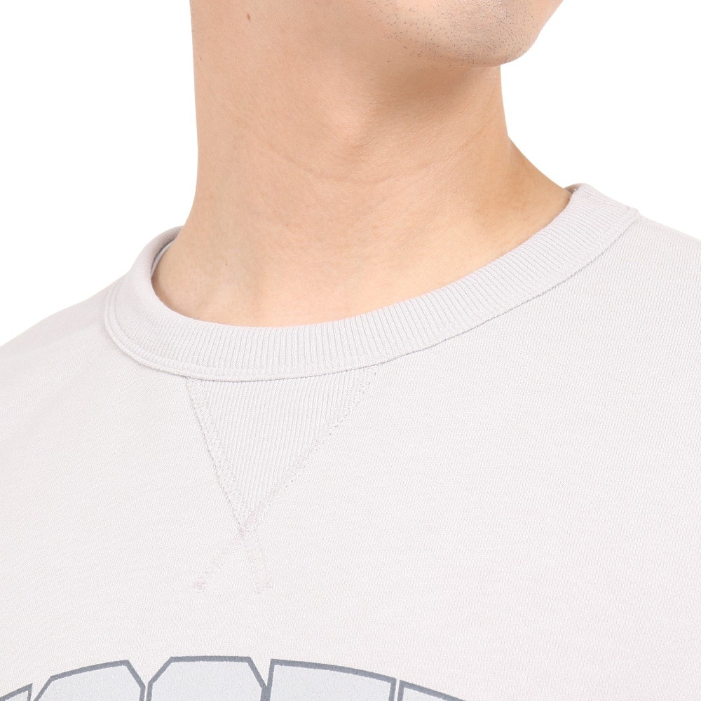 ラッセル（RUSSELL）（メンズ）コットンライク カレッジロゴスウェット RBM23ES0002 GRY