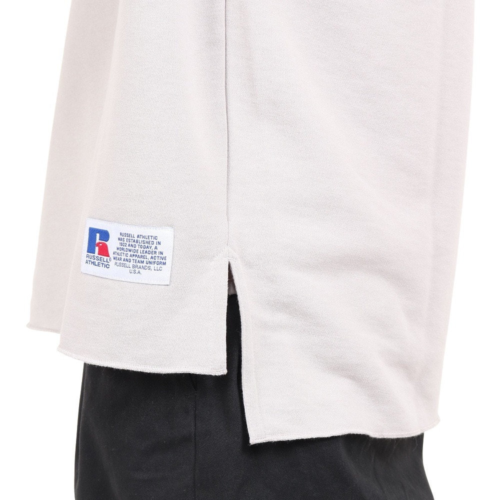 ラッセル（RUSSELL）（メンズ）コットンライク カレッジロゴスウェット RBM23ES0002 GRY