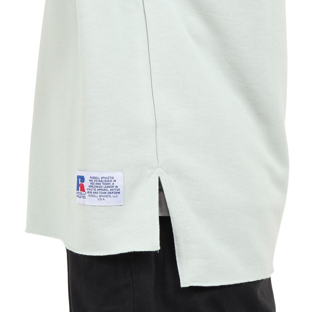 ラッセル（RUSSELL）（メンズ）コットンライク カレッジロゴスウェット RBM23ES0002 MINT