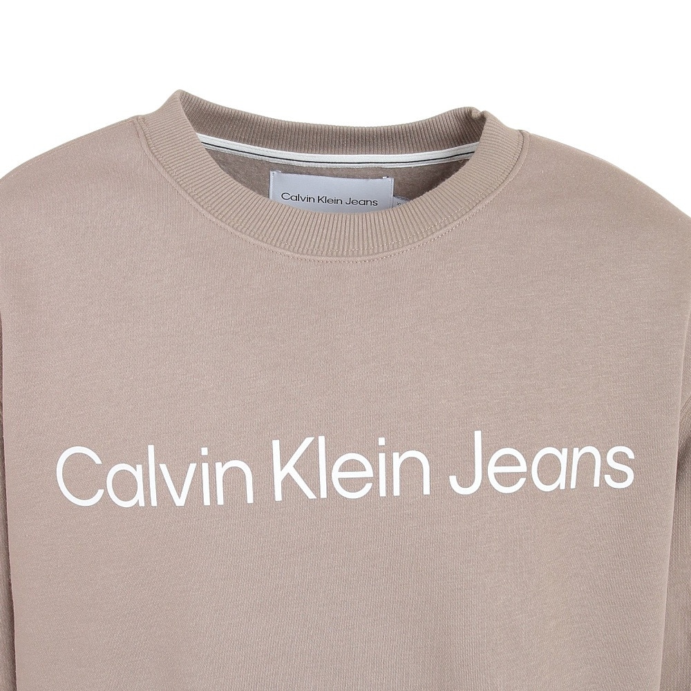 カルバンクライン　Calvin Klein インティットロゴ クルーネック