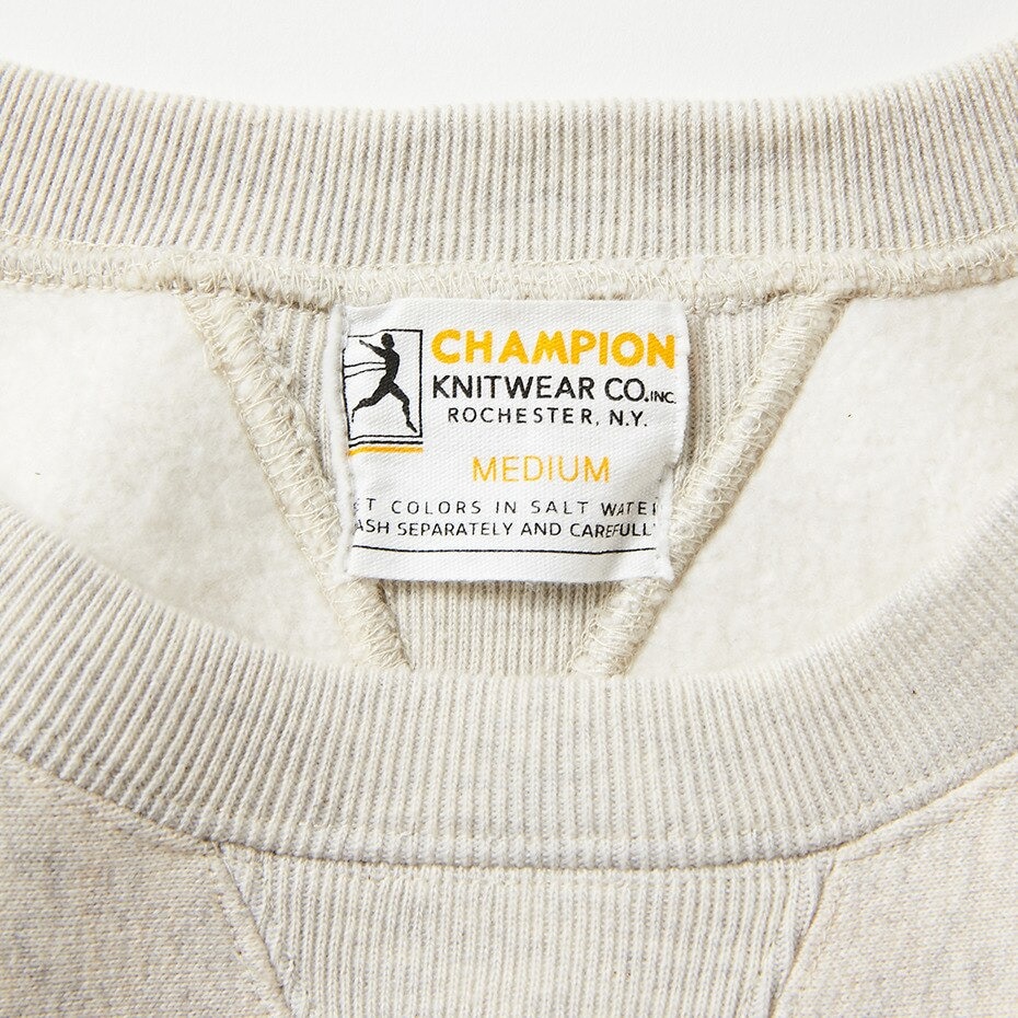 チャンピオン-ヘリテイジ（CHAMPION-HERITAGE）（メンズ）リバースウィーブ 1stパテントモデル クルーネックスウェットシャツ C3-Q041 040