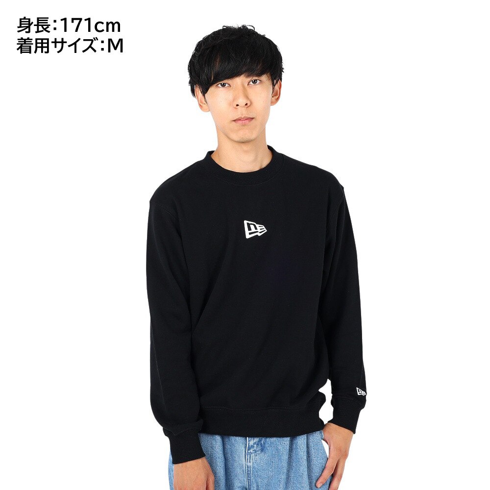ニューエラ（NEW ERA）（メンズ、レディース）裏毛 スウェット クルーネック Flag Logo Mini 13755318