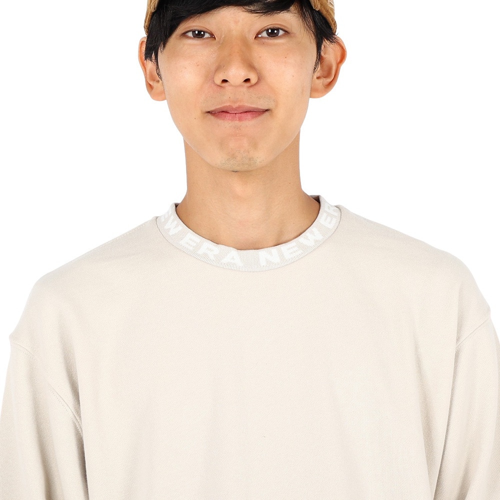 ニューエラ（NEW ERA）（メンズ、レディース）裏毛 オーバーサイズド スウェットクルーネック Jacquard Logo 13755378