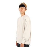 (メンズ、レディース)裏毛 オーバーサイズド スウェットクルーネック Jacquard Logo 13755378