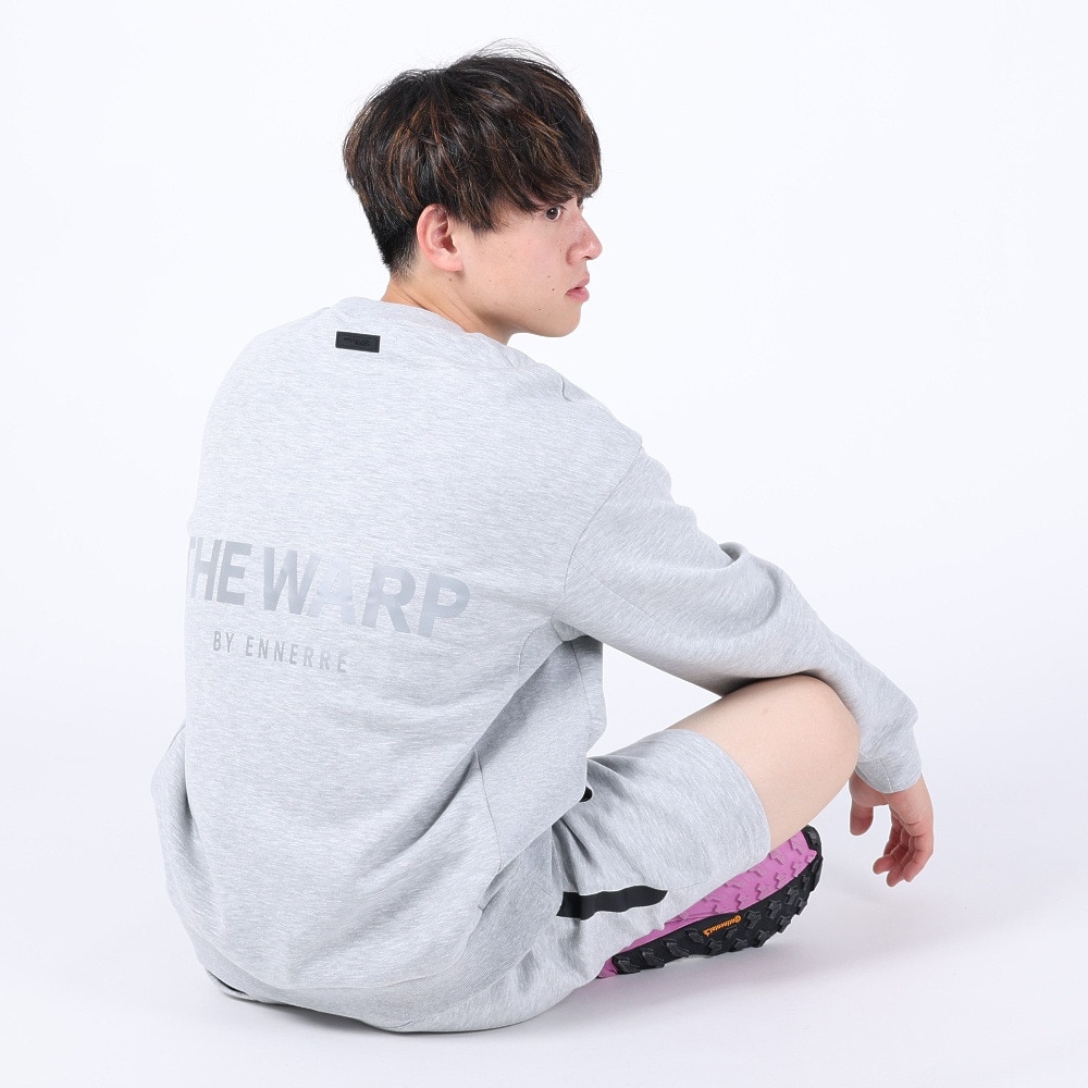 ザ・ワープ・バイ・エネーレ（The Warp By Ennerre）（メンズ）SPACER KNIT クルーネックトレーナー WB3PJE05 GRY