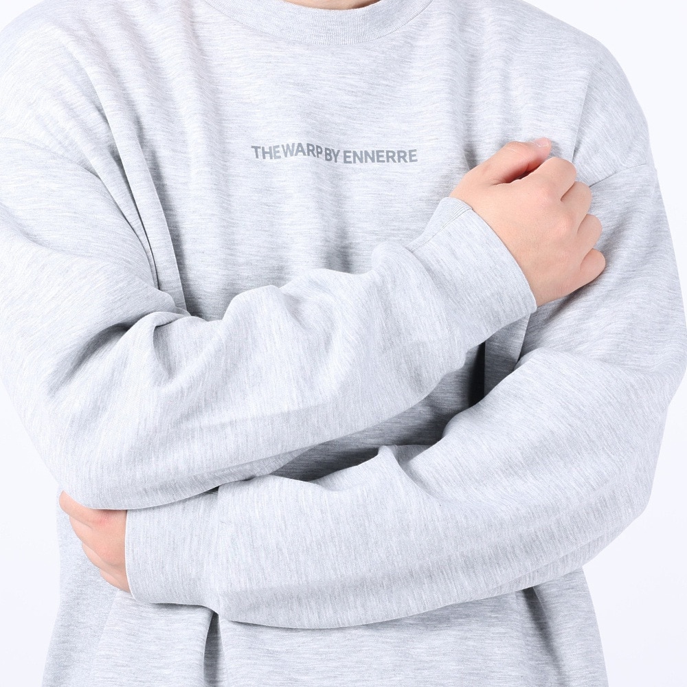 ザ・ワープ・バイ・エネーレ（The Warp By Ennerre）（メンズ）SPACER KNIT クルーネックトレーナー WB3PJE05 GRY